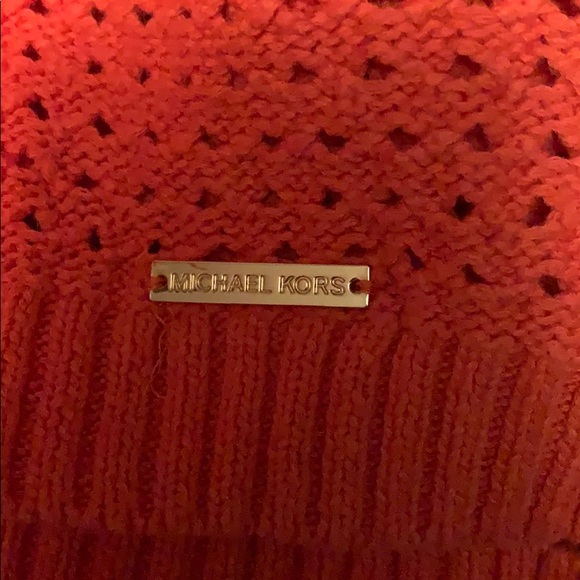 Orange knitted Michael Kors sweater medium - Picture 5 of 5